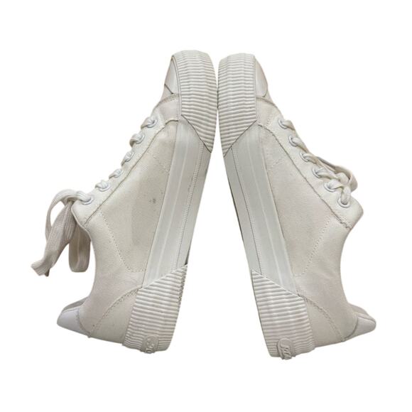 Rocket Dog White Lace Up Comfort Casual Sneakers Women's Shoes  Size 8.5 - Picture 4 of 8